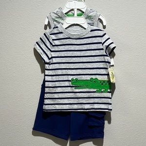 NWT alligator 3 piece set